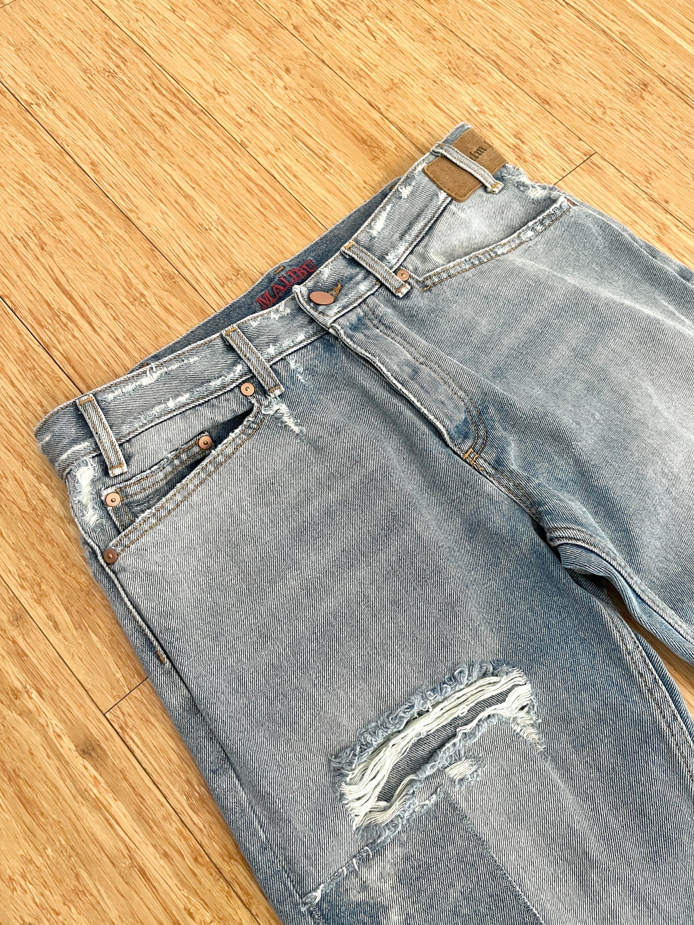 Palm Angels Distressed Jeans