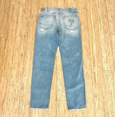 Palm Angels Distressed Jeans