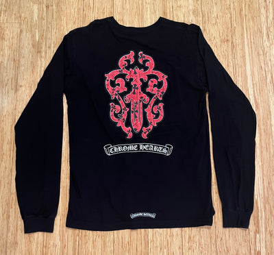 Chrome Hearts Dagger Longsleeve Red