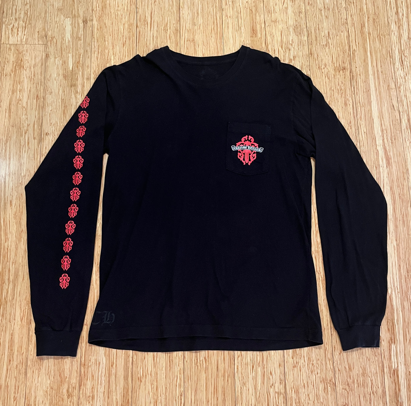 Chrome Hearts Dagger Longsleeve Red