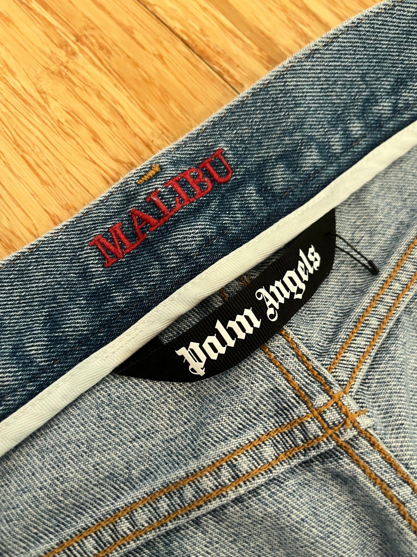 Palm Angels Distressed Jeans