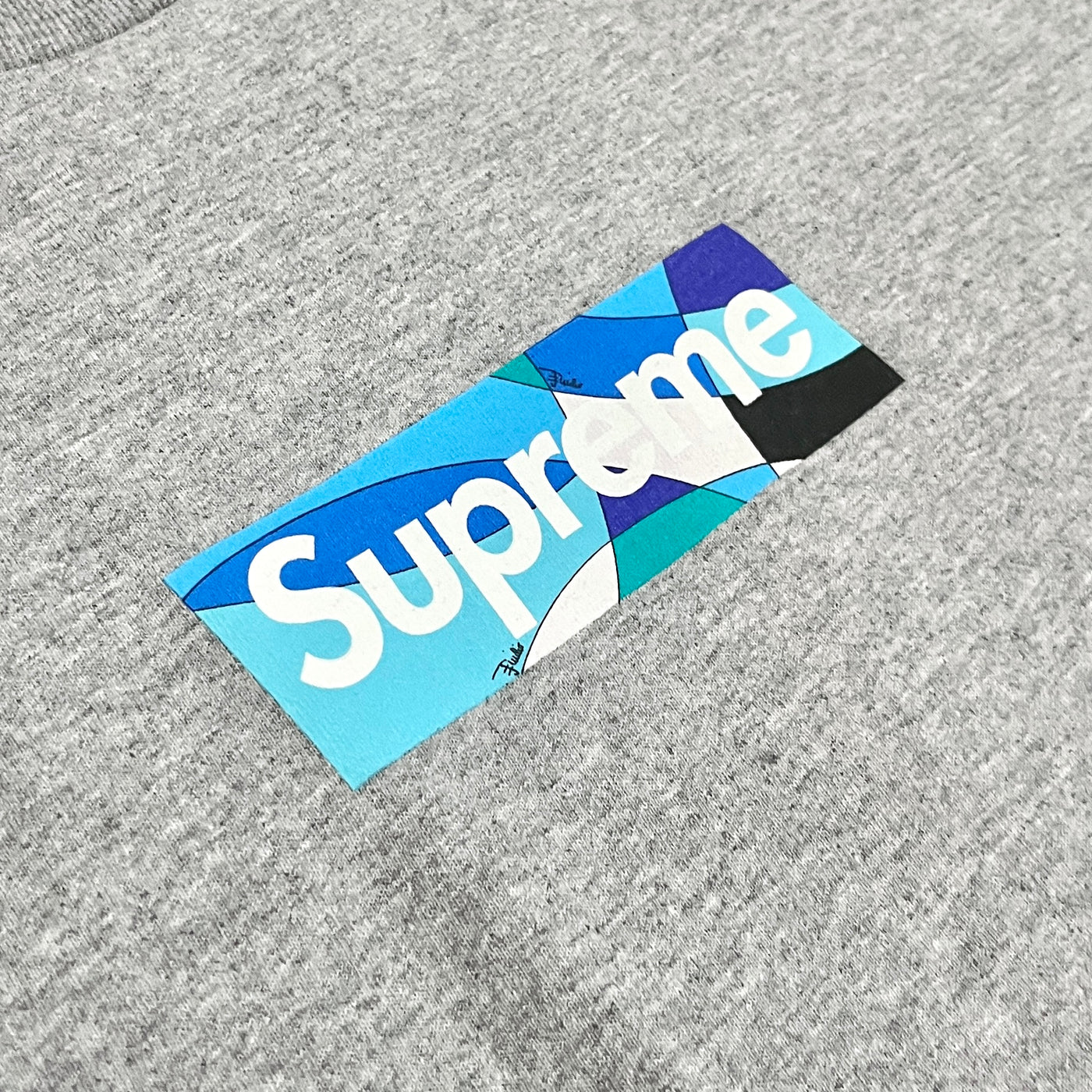 Supreme x Emilio Pucci Box Logo Tee