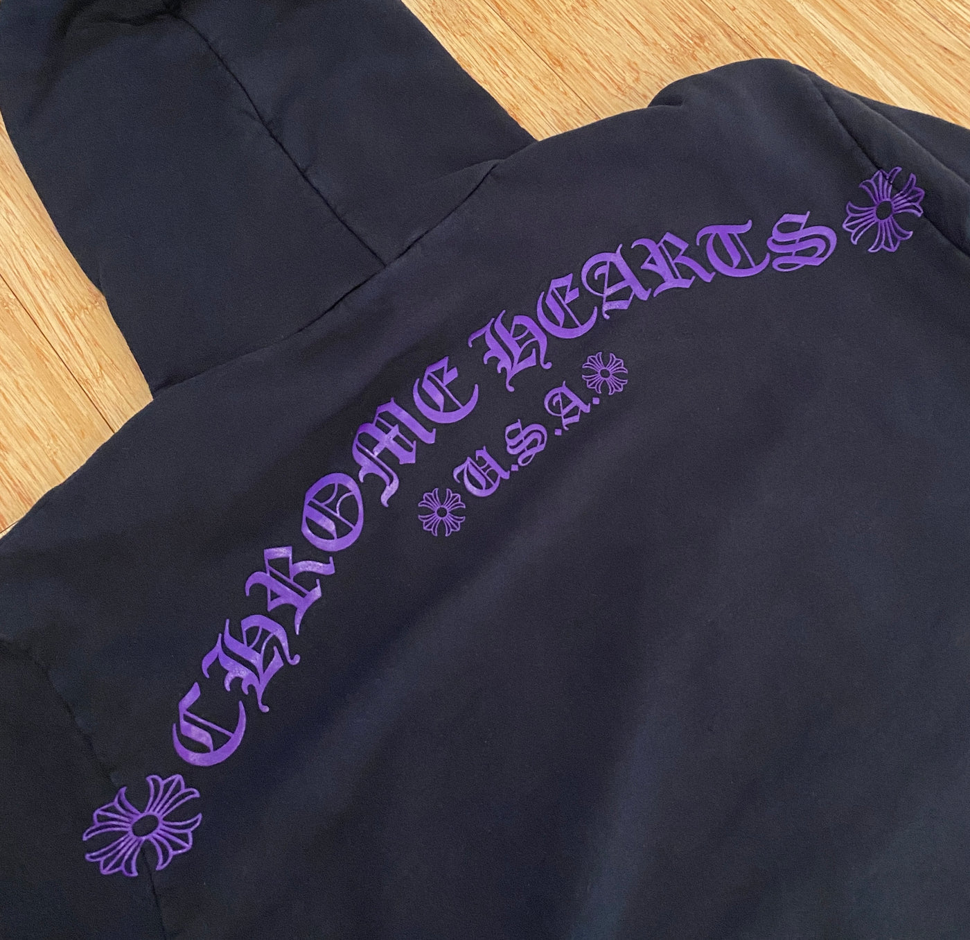 F&F Chrome Hearts Hoodie Purple