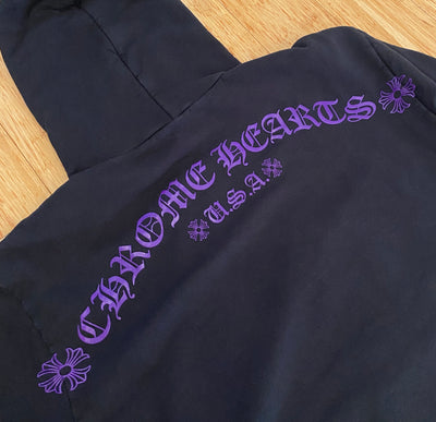 F&F Chrome Hearts Hoodie Purple