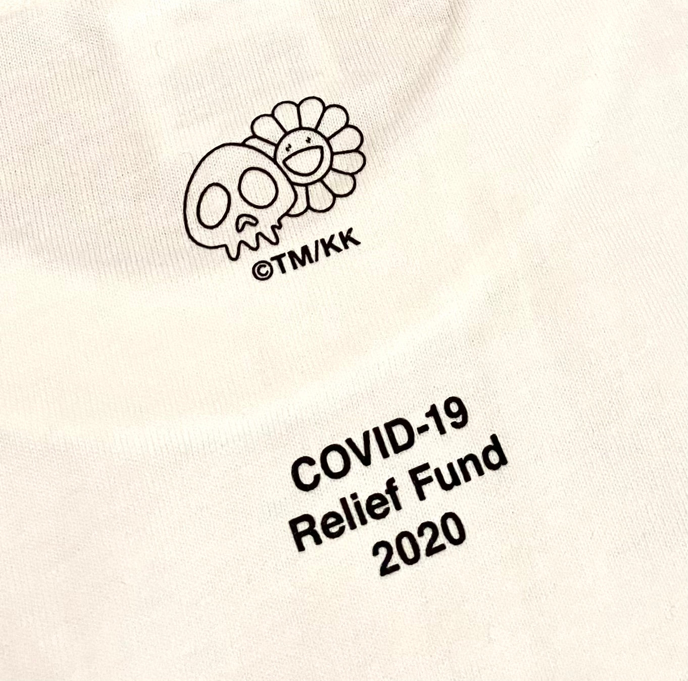 Supreme x Murakami COVID-19 Relief Box Logo Tee