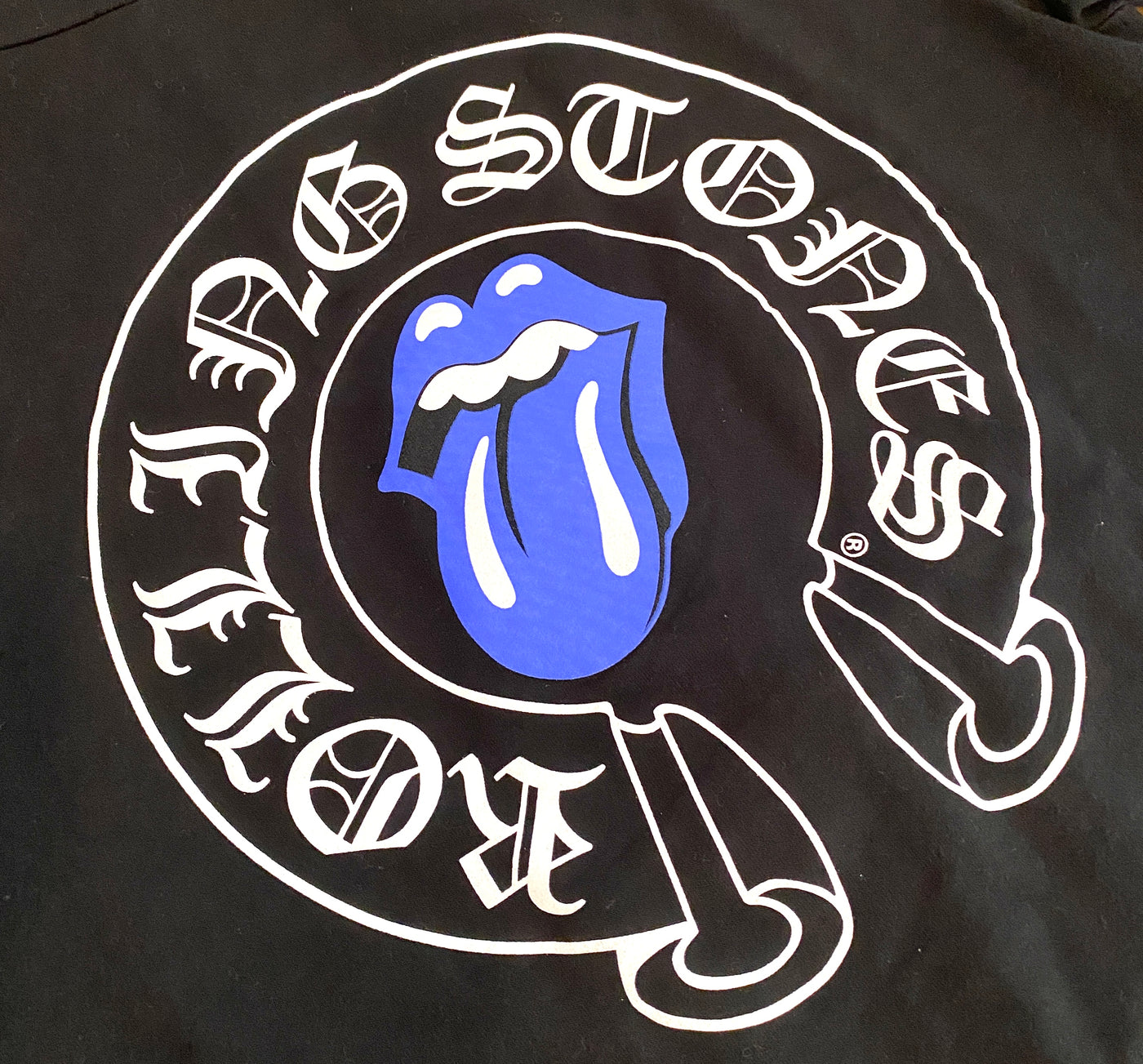 Chrome Hearts x Rolling Stones Zip Up Blue