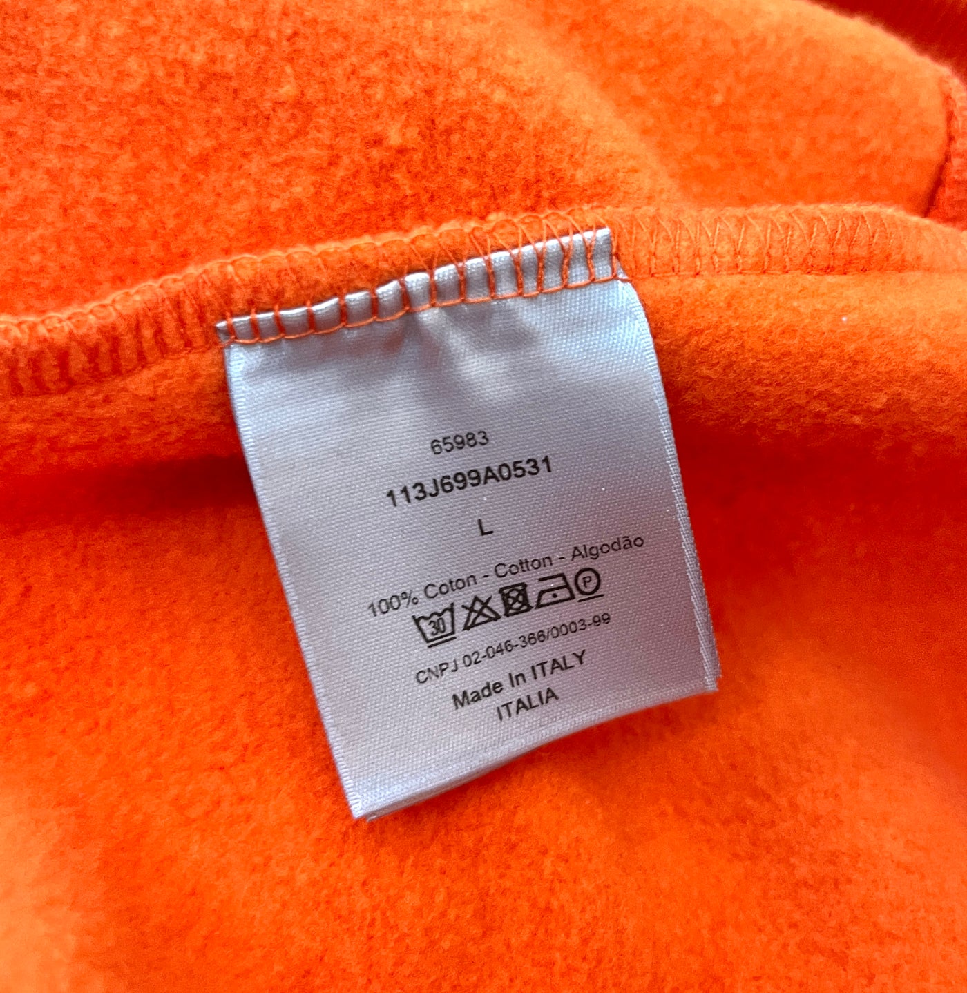 Dior Icon Crewneck Orange