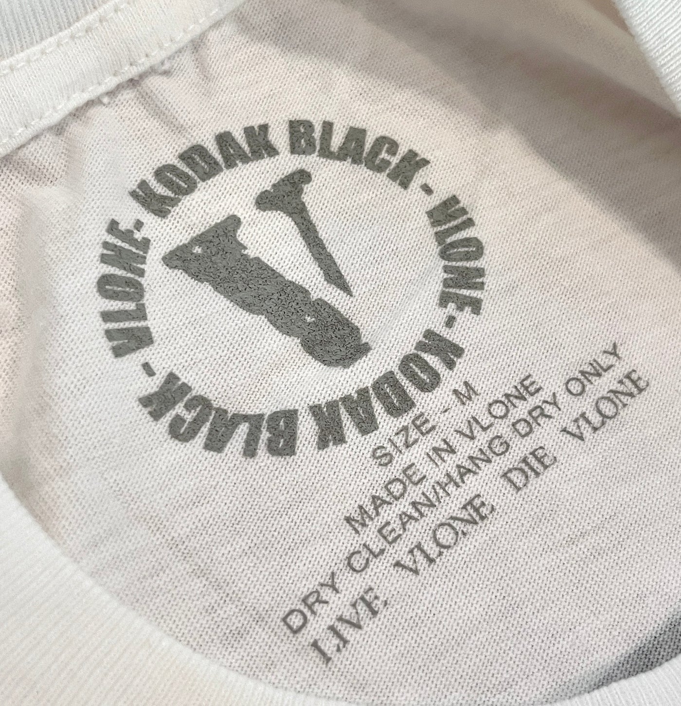 Vlone x Kodak Black 47 Tee White