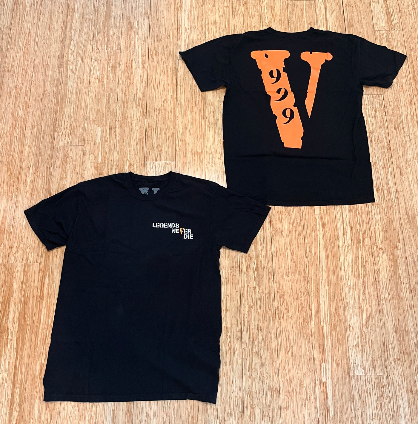 Vlone x Juice WRLD Legends Never Die 999 Tee Black