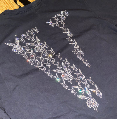 1 OF 1 SAMPLE Vlone x Playboy Rhinestone Friends Tee