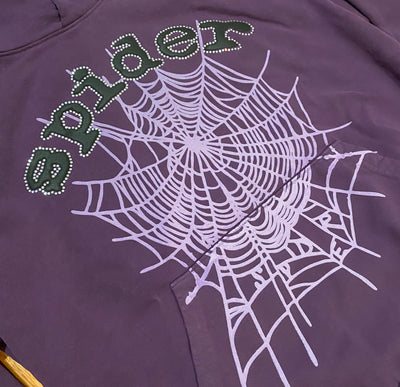 Spider F&F Hoodie Purple