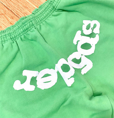 Sp5der Sweatpants Green - Dream Grails LLC