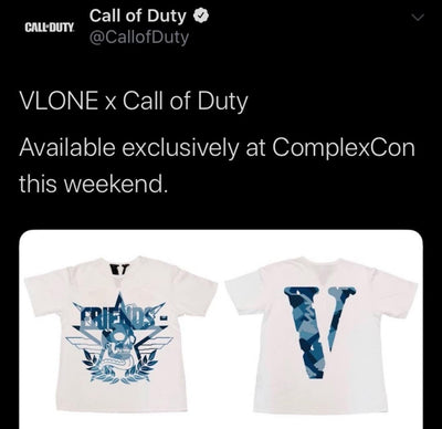 Vlone x COD x ComplexCon Tee - Dream Grails LLC