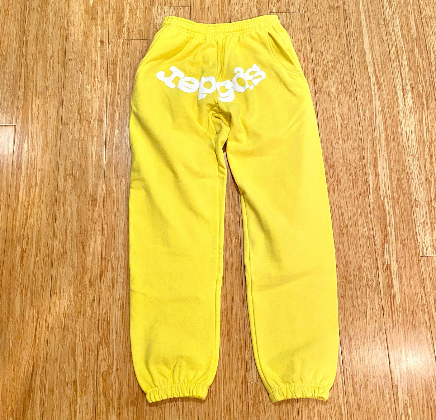 Sp5der Sweatpants Yellow - Dream Grails LLC