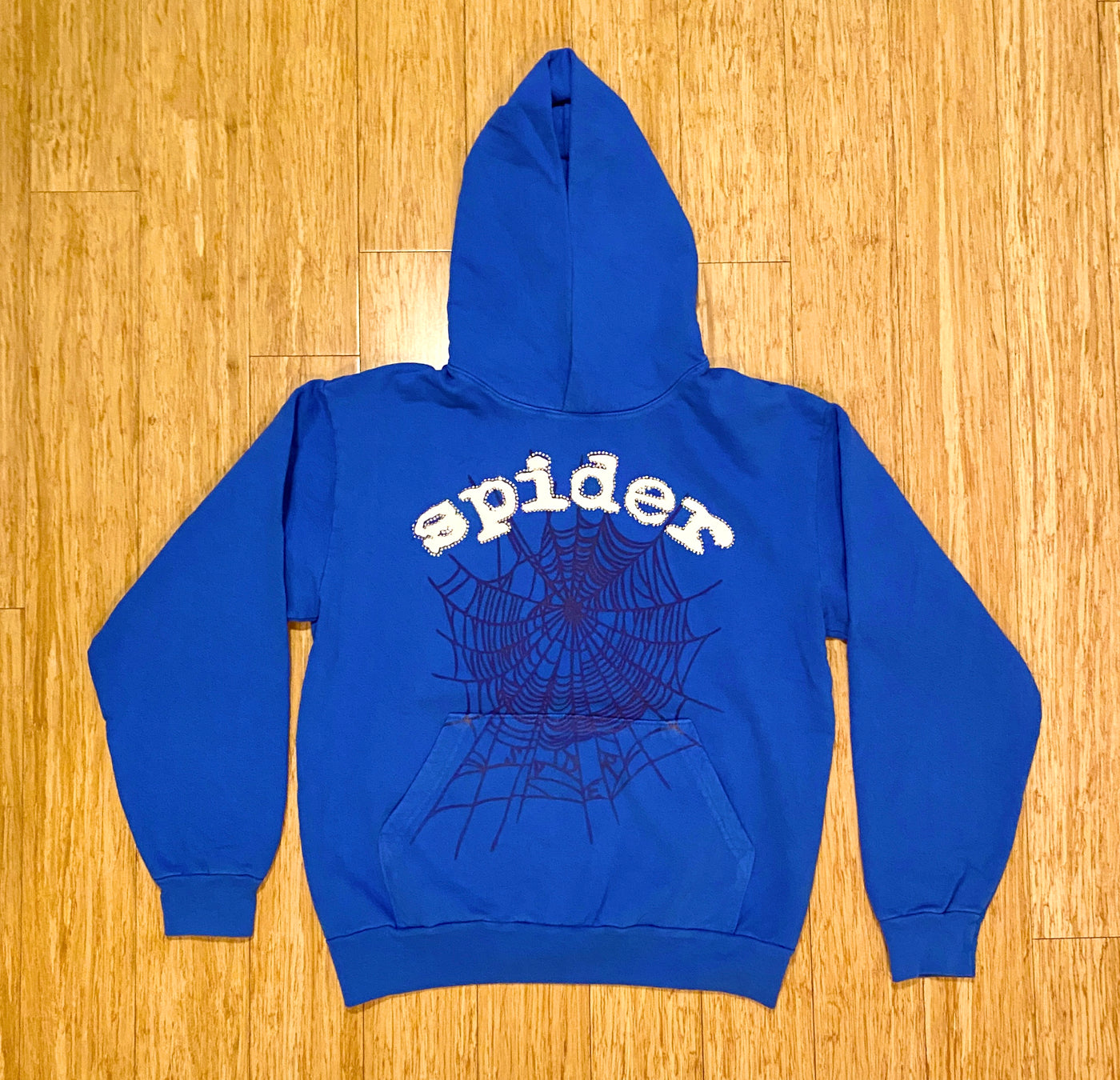 Spider F&F Web Hoodie Blue